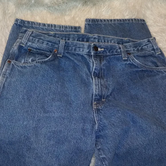 Dickies Relaxed Fit Carpenter Denim Jeans Size 36X32